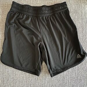 Reebok Men's Black Athletic Shorts
